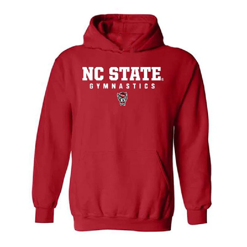 NC State - NCAA Women's Gymnastics : Brooke Smead - Classic Shersey Hooded Sweatshirt Hoodie Sweatshirt Pullover NC State - NCAA Women's Gymnastics : Brooke Smead - Classic Shersey Hooded Sweatshirt Hoodie Sweatshirt Pullover