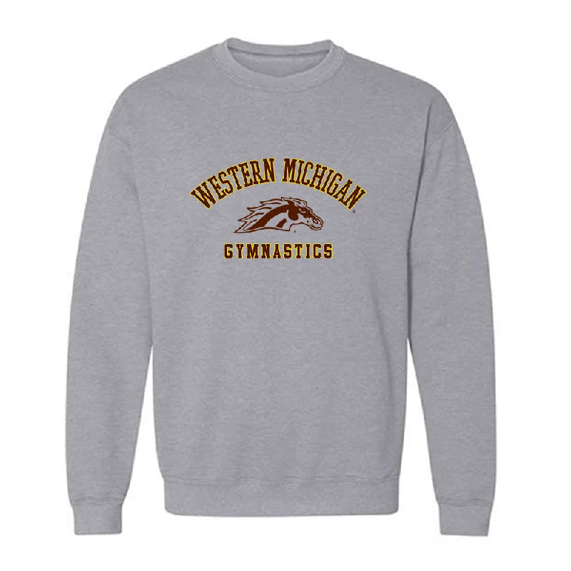 Western Michigan - NCAA Women's Gymnastics : Reese Samuelson - Classic Shersey Crewneck Sweatshirt Hoodie with Half-Zip Sporty Casual Western Michigan - NCAA Women's Gymnastics : Reese Samuelson - Classic Shersey Crewneck Sweatshirt Hoodie with Half-Zip Sporty Casual
