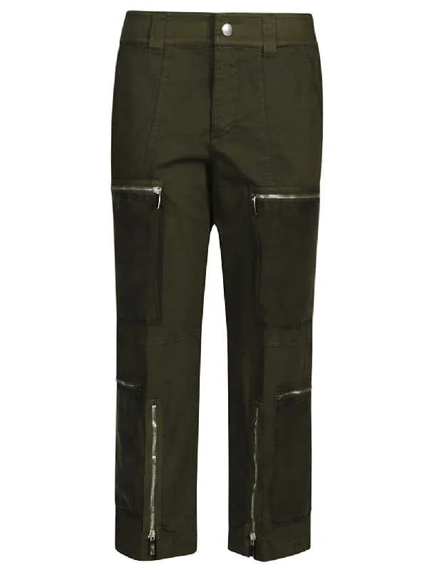 Seafarer Trousers Green Trousers Lace Delicate