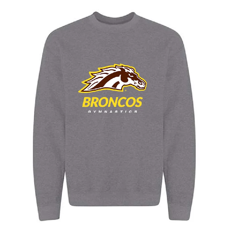 Western Michigan - NCAA Women's Gymnastics : Julie Korfhage - Classic Shersey Crewneck Sweatshirt Hoodie with Longline Fit Extended Stylish Western Michigan - NCAA Women's Gymnastics : Julie Korfhage - Classic Shersey Crewneck Sweatshirt Hoodie with Longline Fit Extended Stylish