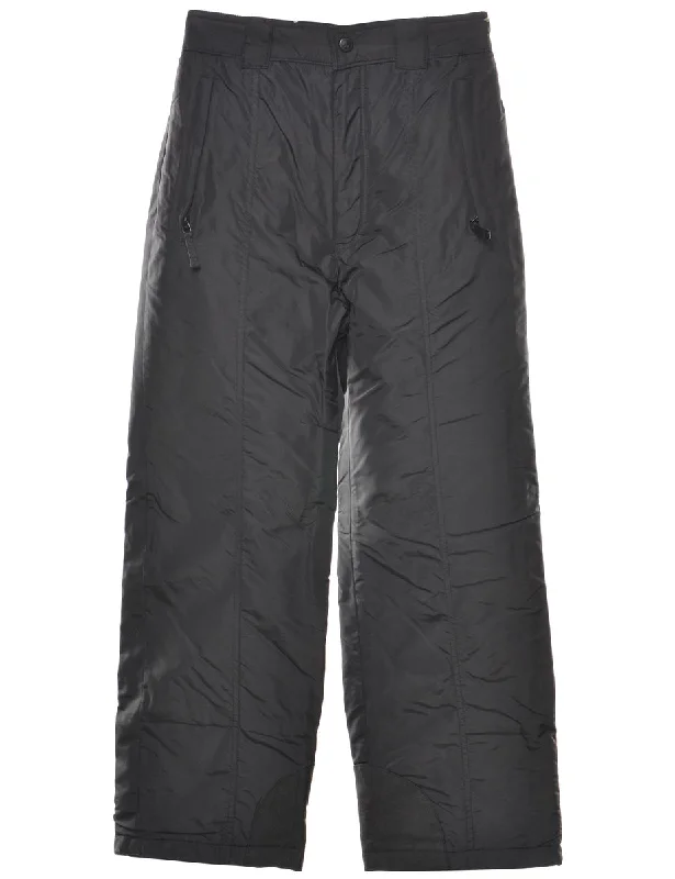 Columbia Classic Black Ski Trousers - W26 Trousers Polka Dot Cute