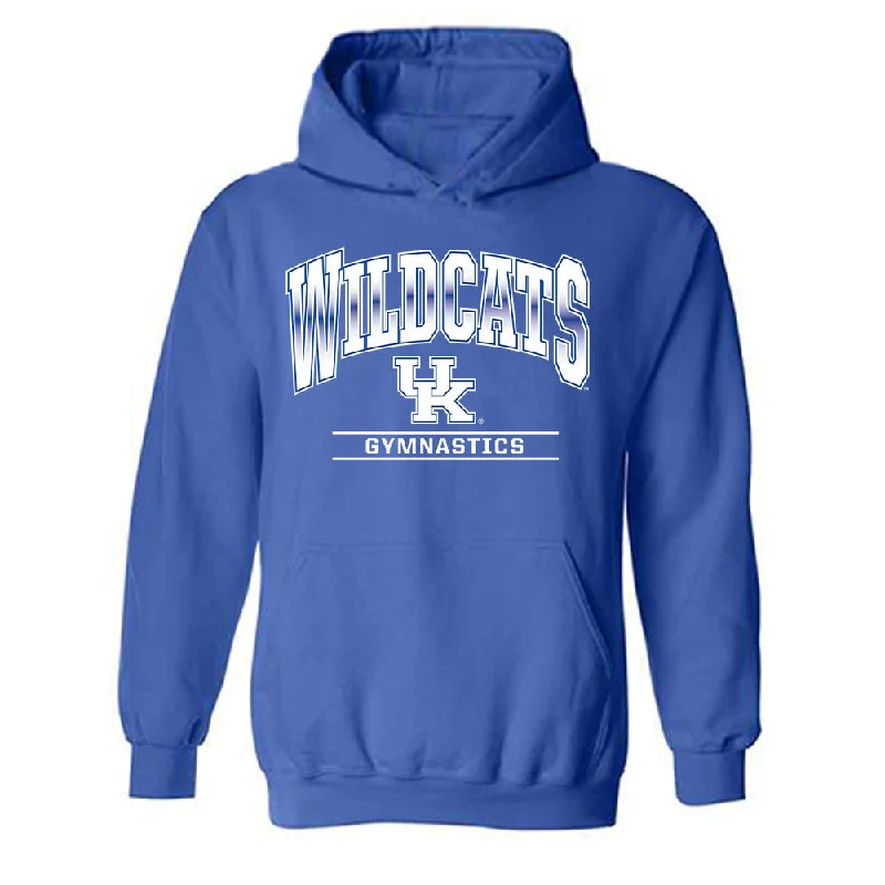 Kentucky - NCAA Women's Gymnastics : Chesney Bennett - Classic Shersey Hooded Sweatshirt Hoodie with Hem Elastic Stretchable Comfortable Kentucky - NCAA Women's Gymnastics : Chesney Bennett - Classic Shersey Hooded Sweatshirt Hoodie with Hem Elastic Stretchable Comfortable