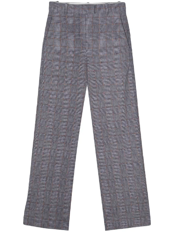Circolo 1901 Trousers Blue Trousers Pleated Formal