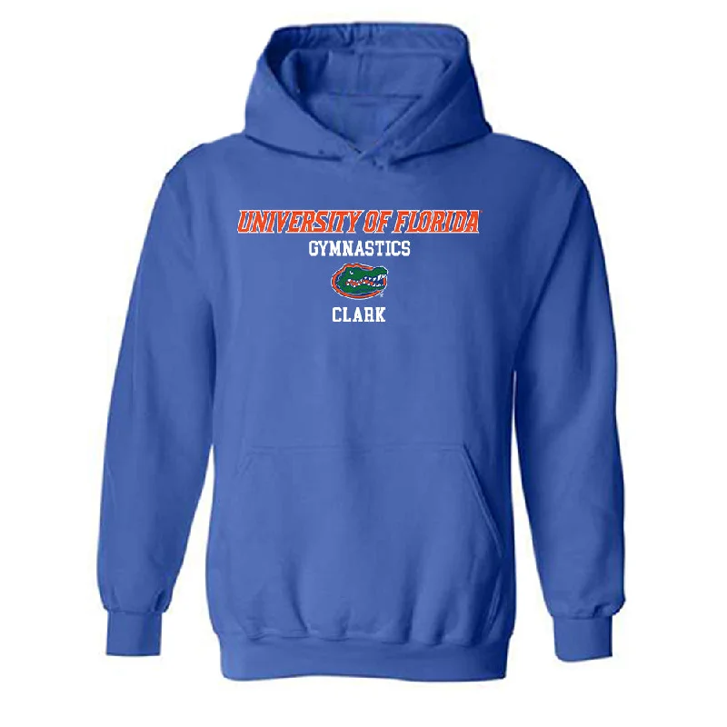 Florida - NCAA Women's Gymnastics : Taylor Clark - Classic Shersey Hooded Sweatshirt Hoodie with Camouflage Military Edgy Florida - NCAA Women's Gymnastics : Taylor Clark - Classic Shersey Hooded Sweatshirt Hoodie with Camouflage Military Edgy