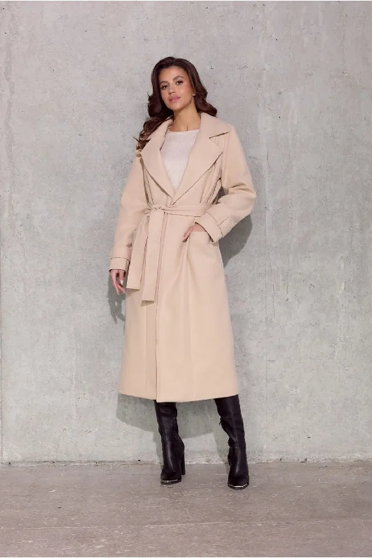 Coat Roco Fashion Trapeze Tunic Caftan