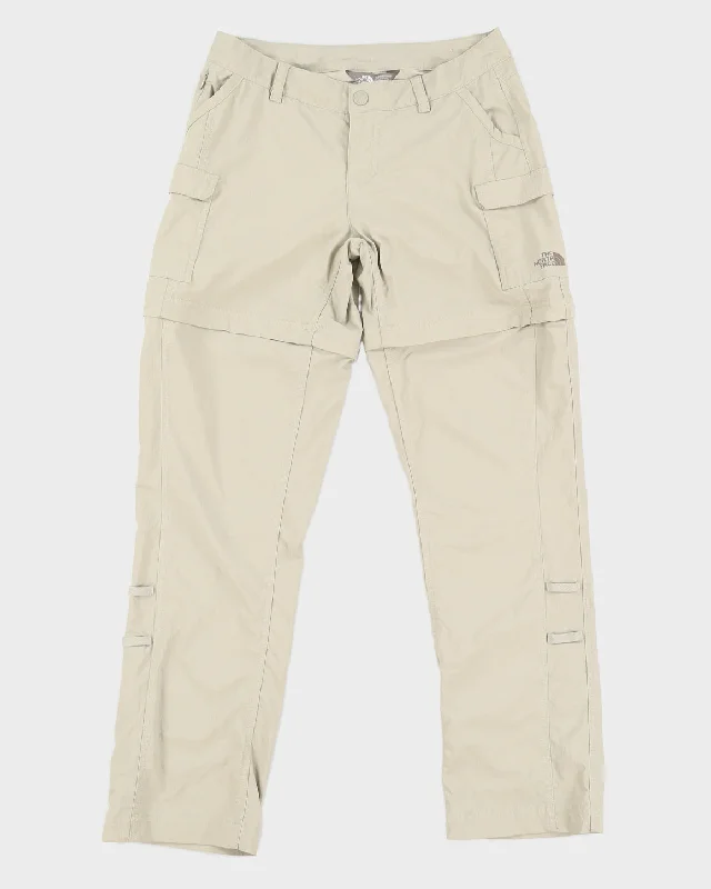 00s The North Face Beige Tear Off Nylon Trousers - W31 L31 Trousers trendy modern