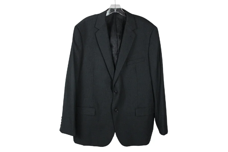Adolfo Charcoal Gray Blazer | 46R Summer Women's Jacket