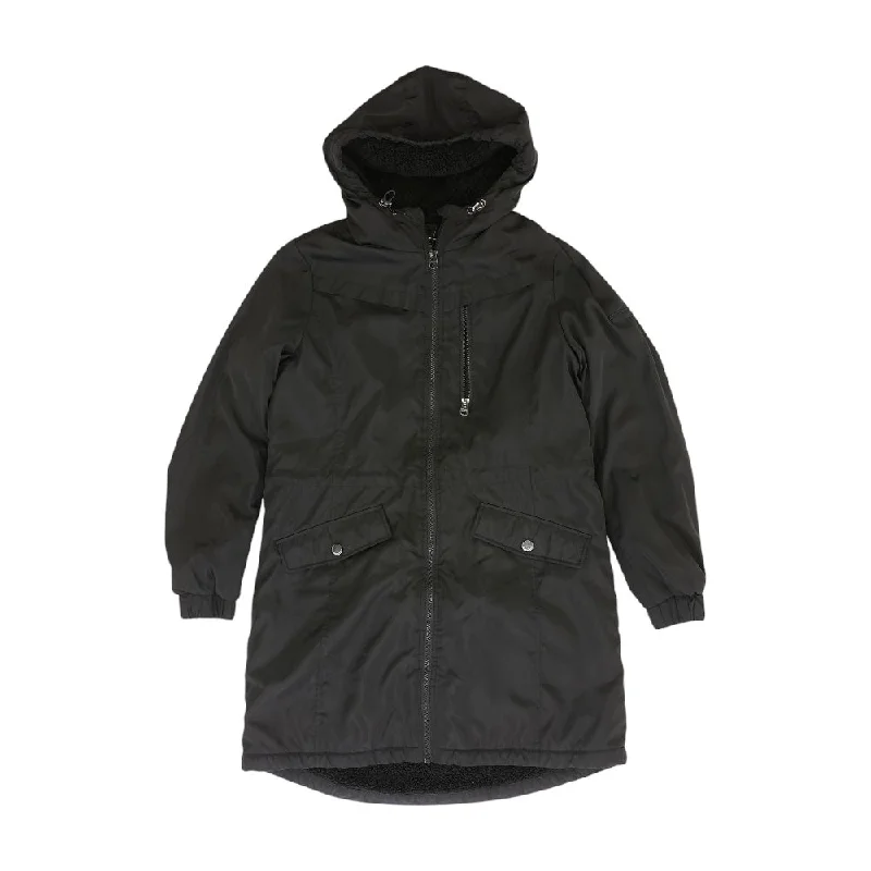 Black Solid Lightweight Coat Vest Waistcoat Gilet