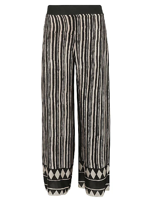 Obidi Trousers Beige Trousers Harem Relaxed Fit