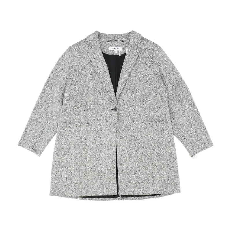 White Misc Blazer Women's Elegant Jacket