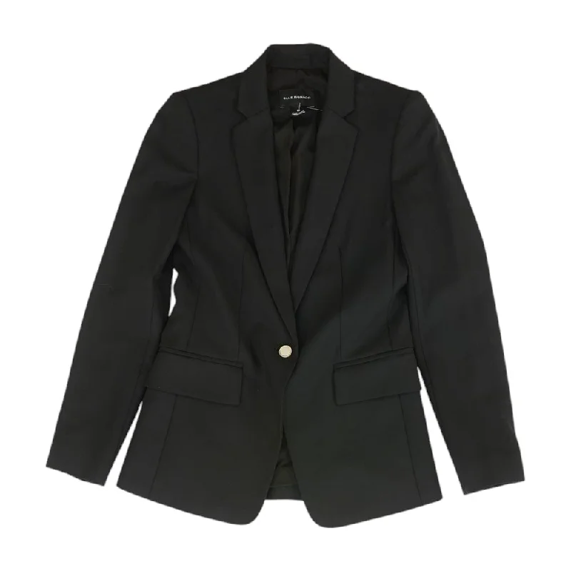 Black Solid Blazer Women's Custom Suit
