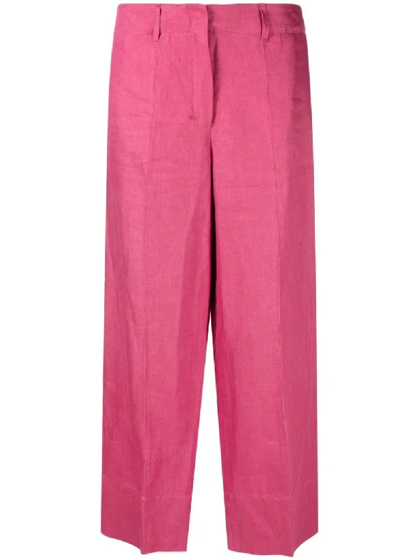 S Max Mara Trousers Fuchsia Trousers Velvet Soft