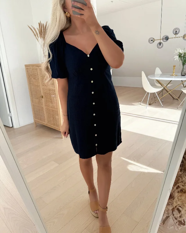 Vero Moda kjole mymilo 2/4 short botton navy blazer Women's High-End Blazer