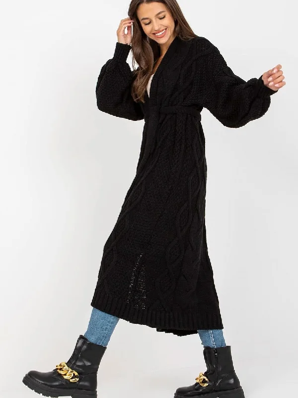 Cardigan Rue Paris Crew Neck V-Neck Turtle Neck