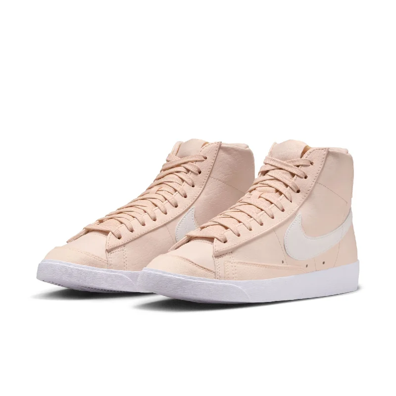 Nike Womens Blazer Mid 77 Next Nature Guava Ice/Sail-White-White Women's High-End Blazer