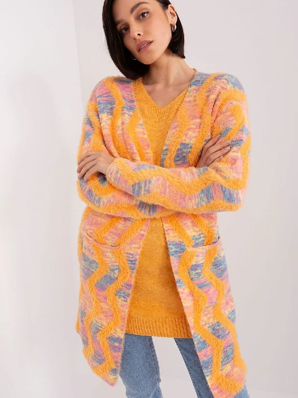 Cardigan AT Zippered Buttoned Snapped