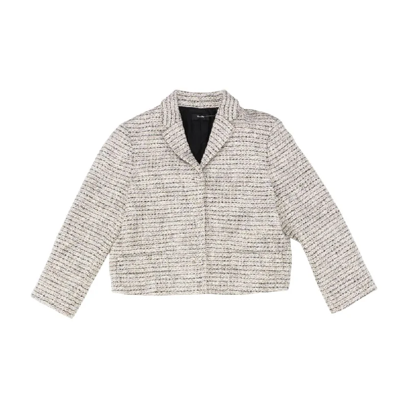 Beige Misc Blazer Women's Unique Blazer