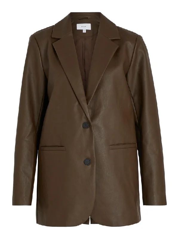 Vila Sumaya - PU blazer Women's Brand Blazer