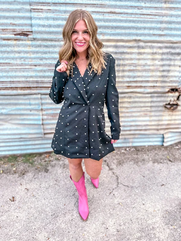Buddy Love: Riley Blazer Dress Women's Classic Blazer