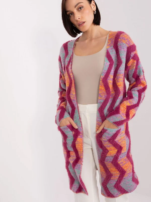 Cardigan AT Toggled Drawstring Belted