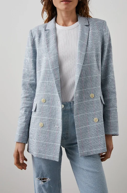 JAC BLAZER - NORDIC CHECK Women's Vintage Jacket