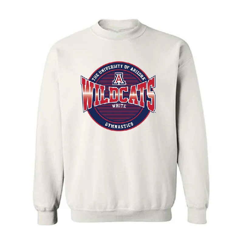 Arizona - NCAA Women's Gymnastics : Teagan White - Classic Fashion Shersey Crewneck Sweatshirt Hoodie with Slim Fit Tailored Modern Arizona - NCAA Women's Gymnastics : Teagan White - Classic Fashion Shersey Crewneck Sweatshirt Hoodie with Slim Fit Tailored Modern
