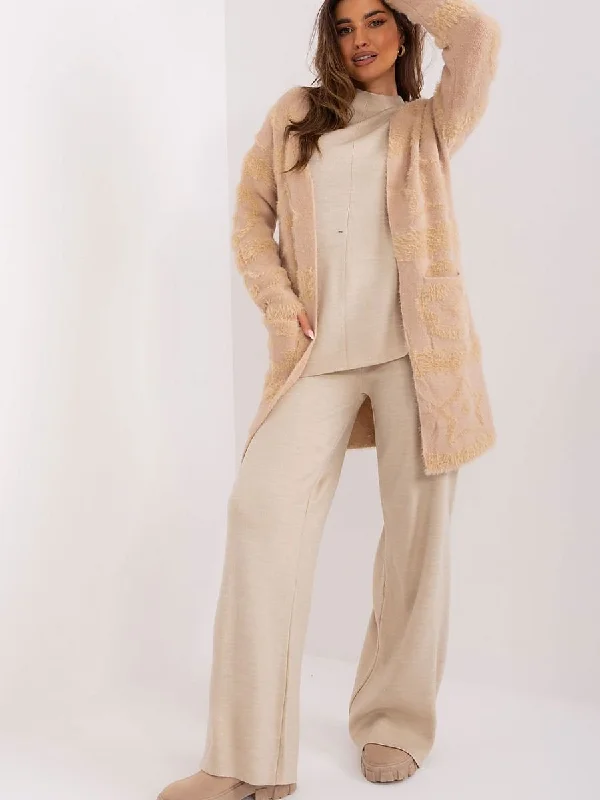 Cardigan AT Wool Fabric Cashmere Fabric Tweed Fabric