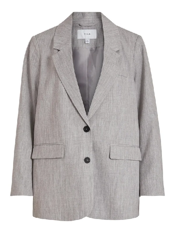 Vila Show - Loose fit blazer Women's Plaid Suit