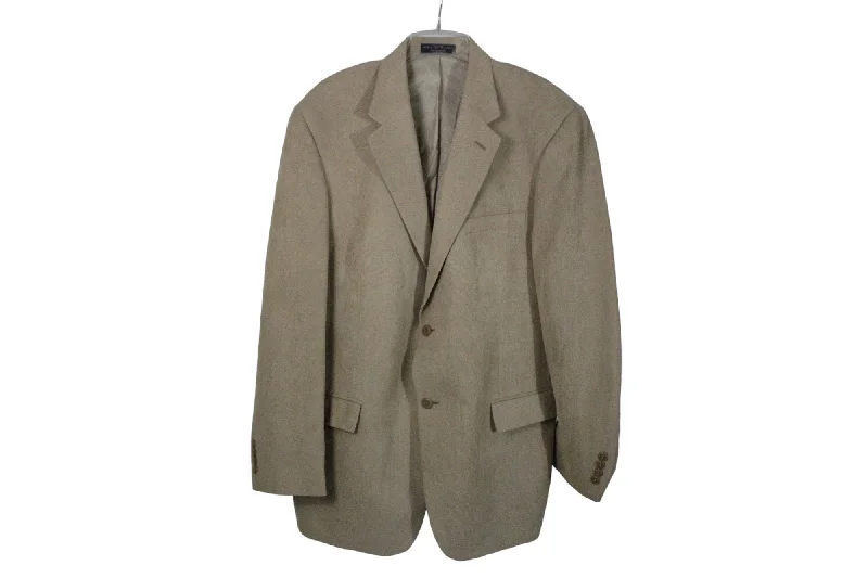 Andrew Fezza Suede Finish Blazer | 48 Long Women's Vintage Suit