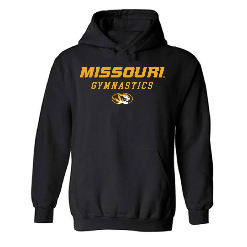 Missouri - NCAA Women's Gymnastics : Kaia Tanskanen - Classic Shersey Hooded Sweatshirt Hoodie with Hem Contrast Bold Stylish Missouri - NCAA Women's Gymnastics : Kaia Tanskanen - Classic Shersey Hooded Sweatshirt Hoodie with Hem Contrast Bold Stylish