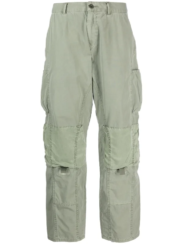 John Elliott Pre Trousers Green Trousers Mesh Breathable