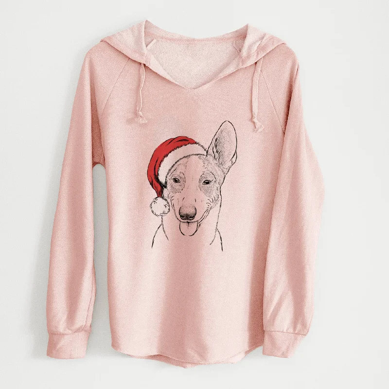 Santa Berlin the Carolina Dog - Cali Wave Hooded Sweatshirt Hoodie with Earth Tones Natural Calm Santa Berlin the Carolina Dog - Cali Wave Hooded Sweatshirt Hoodie with Earth Tones Natural Calm