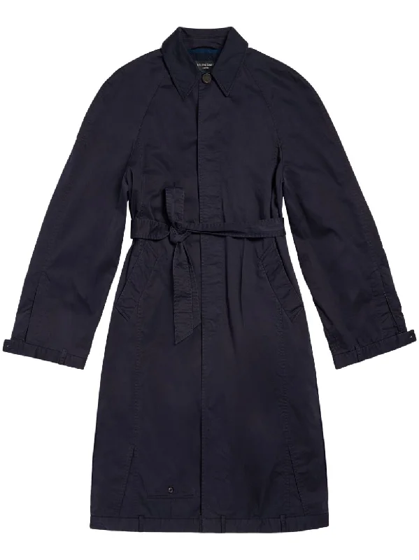 Balenciaga Coats Blue A-Line Ball Gown Mermaid