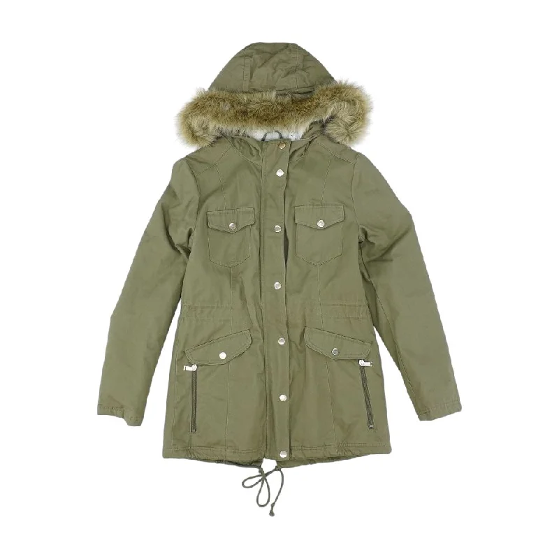 Green Solid Lightweight Coat Cardigan Sweater Pullover