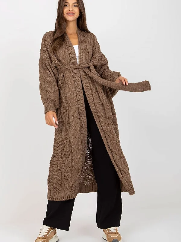 Cardigan Rue Paris Hooded Cardigan Collared Cardigan Shawl Collar