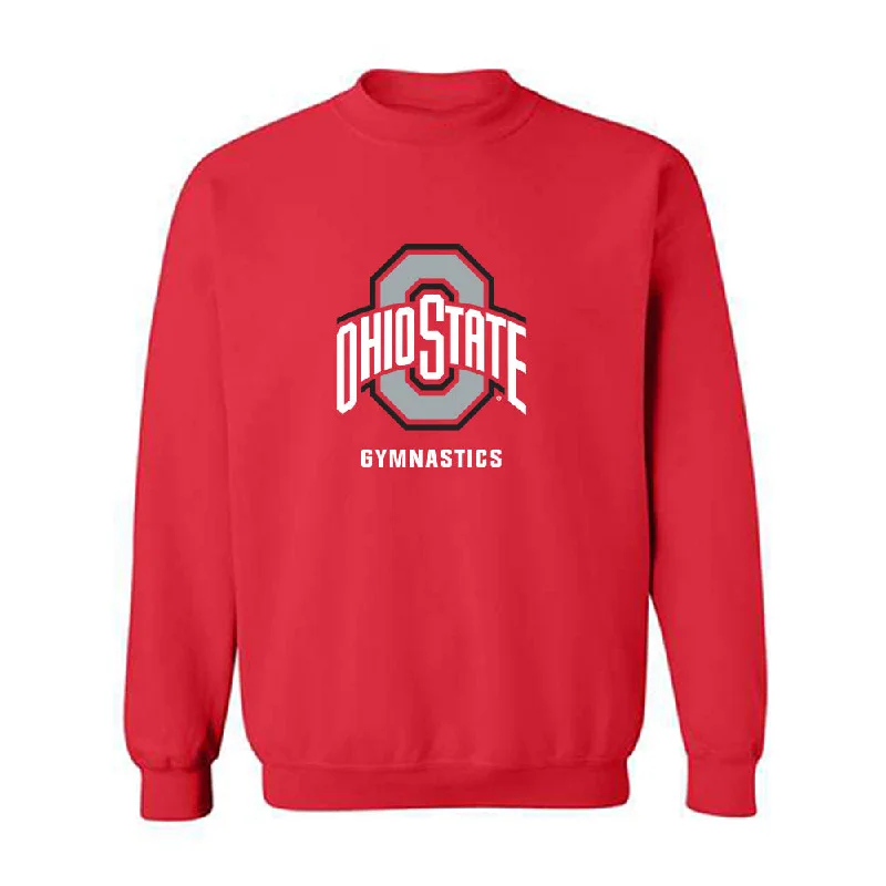 Ohio State - NCAA Women's Gymnastics : Rylee Guevara - Classic Shersey Crewneck Sweatshirt Hoodie with Drawcord Adjustable Secure Ohio State - NCAA Women's Gymnastics : Rylee Guevara - Classic Shersey Crewneck Sweatshirt Hoodie with Drawcord Adjustable Secure