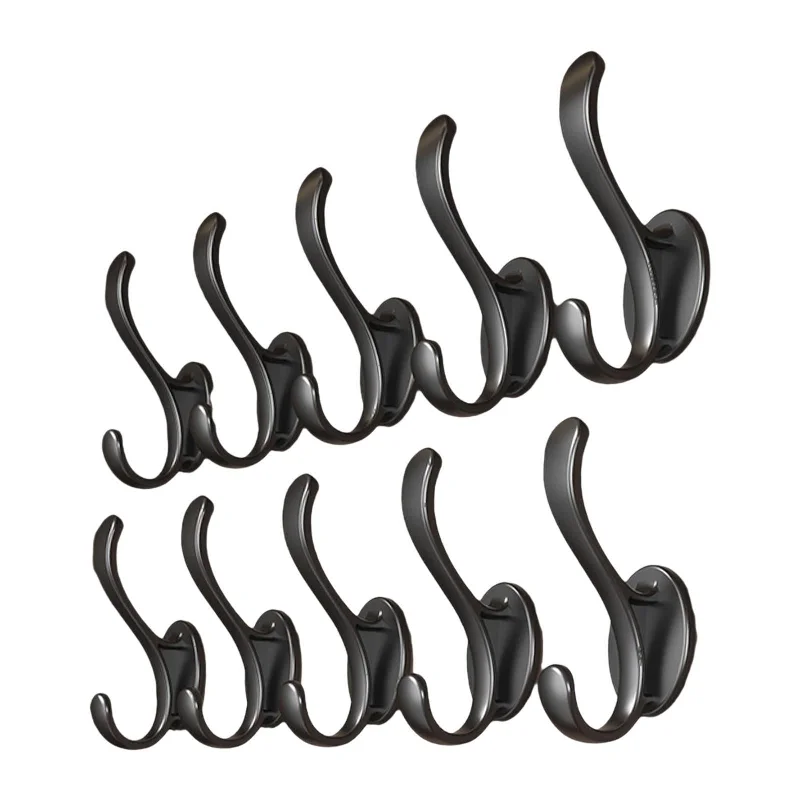Maxbell 10Pcs Coat Hooks for Hanging Hat Rack Wall Mount for Office Bathroom Kitchen Black Bolero Crop Top Camisole Maxbell 10Pcs Coat Hooks for Hanging Hat Rack Wall Mount for Office Bathroom Kitchen Black Bolero Crop Top Camisole