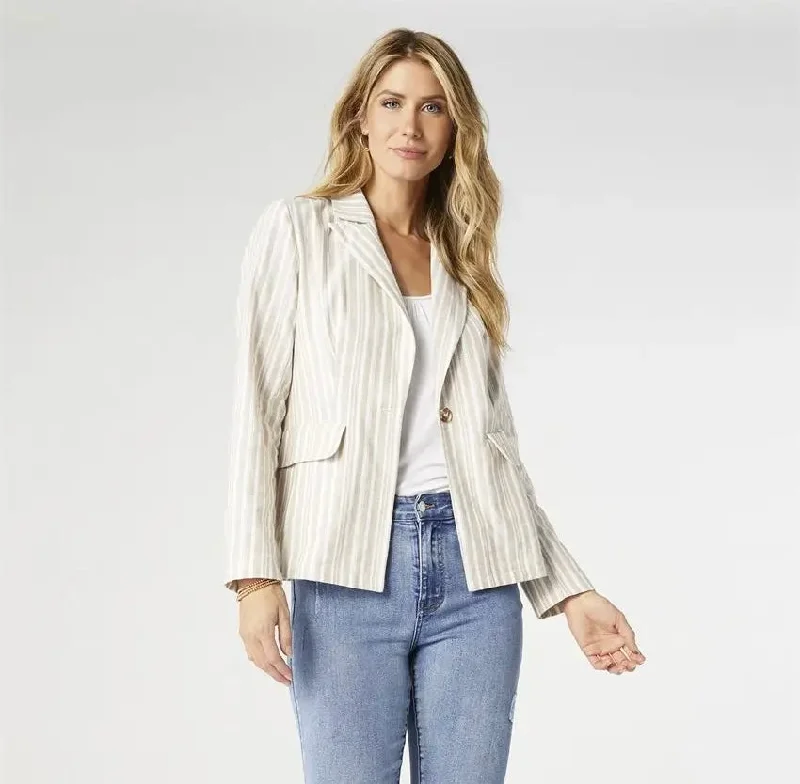 Natural Stripe Blazer Women's Adventure Blazer