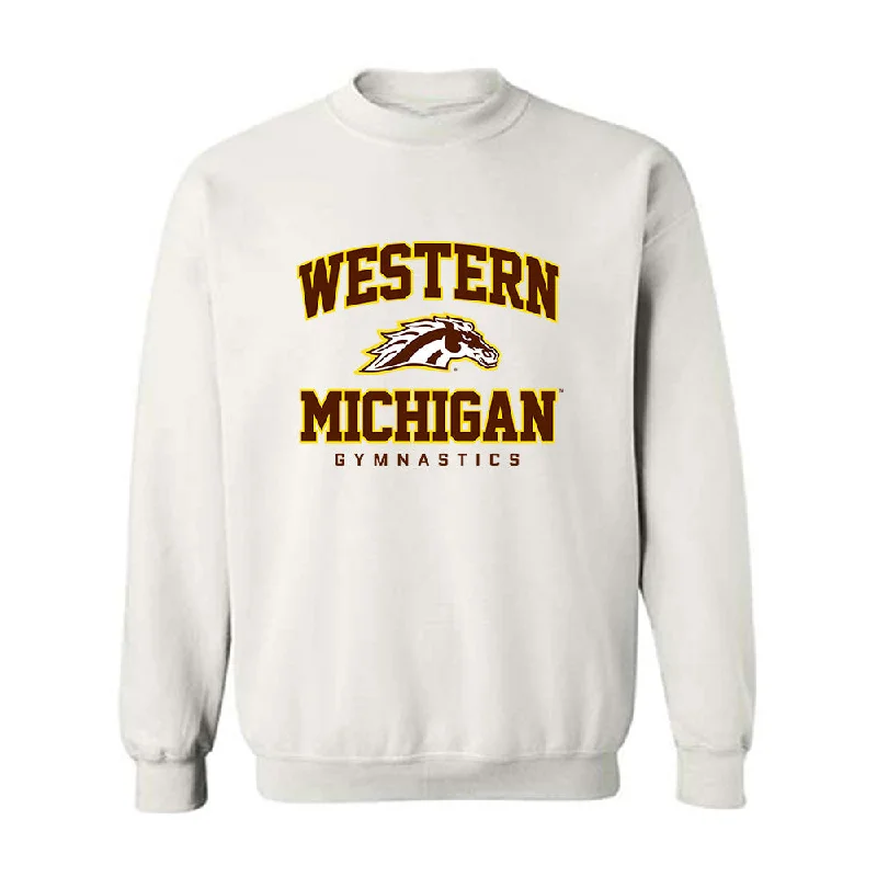 Western Michigan - NCAA Women's Gymnastics : Reese Samuelson - Classic Shersey Crewneck Sweatshirt Hoodie with Full-Zip Functional Layering Western Michigan - NCAA Women's Gymnastics : Reese Samuelson - Classic Shersey Crewneck Sweatshirt Hoodie with Full-Zip Functional Layering