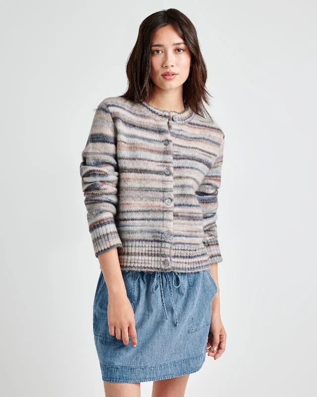 Daniella Sweater Cardigan Faux Fur Fabric Real Fur Fabric Shearling Fabric