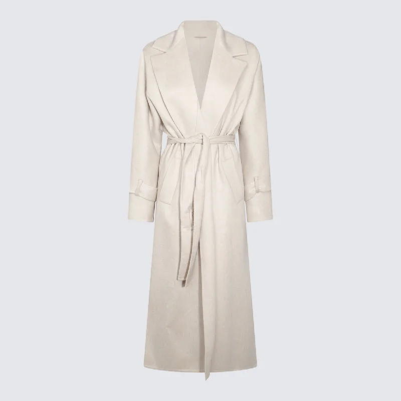 Brunello Cucinelli Coats Elasticated Drawstring Belted