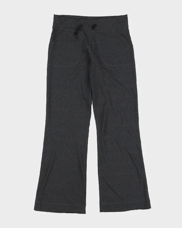 Grey Flared Sports Trousers - M Chinos Cotton Straight Leg