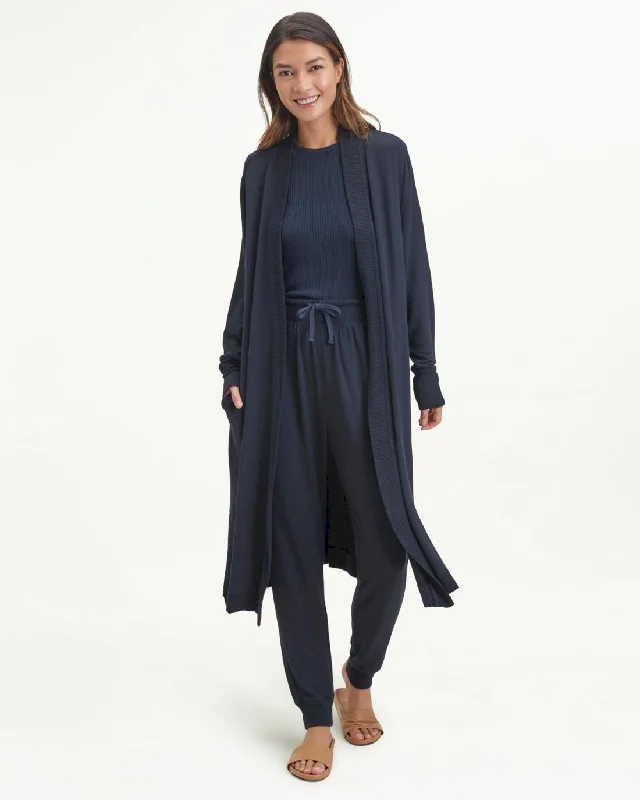 Supersoft Cardigan Mesh Cardigan Canvas Denim
