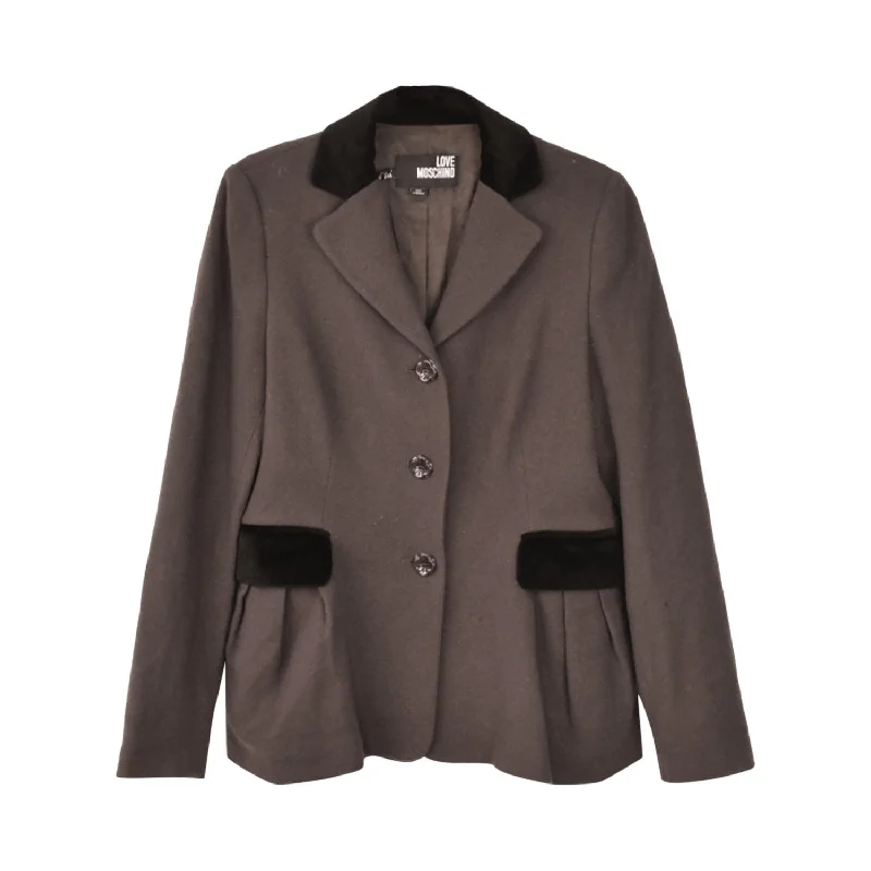 Love Moschino Blazer - Women's 8 Women's Navy Jacket