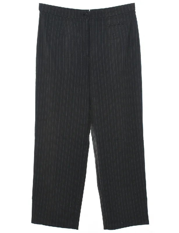 Striped Trousers - W32 L28 Trousers Exclusive Limited