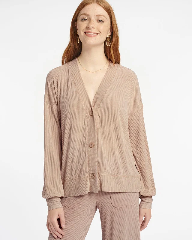 Juniper Cardigan Terry Terry Cloth Terry Knit