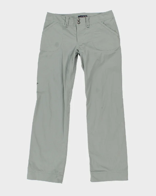 Womens Grey Arc'teryx Sports Trousers - M Trousers Wedding White