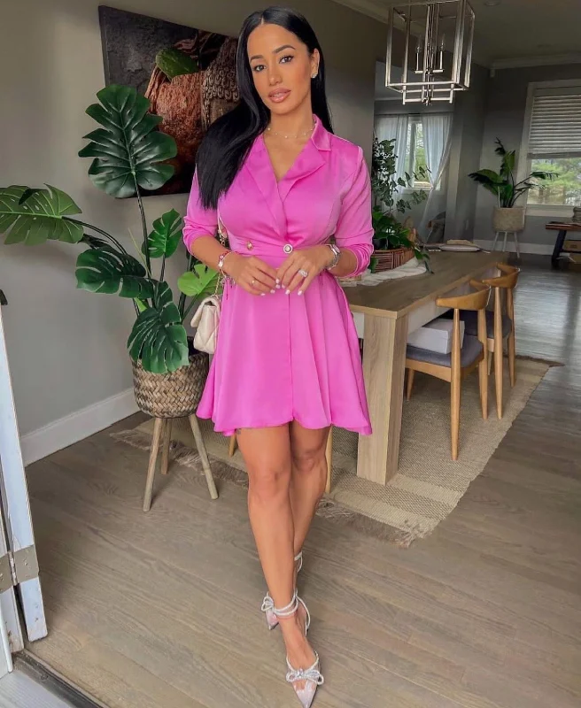 Sweet Girl Blazer Dress Women's Trendy Jacket