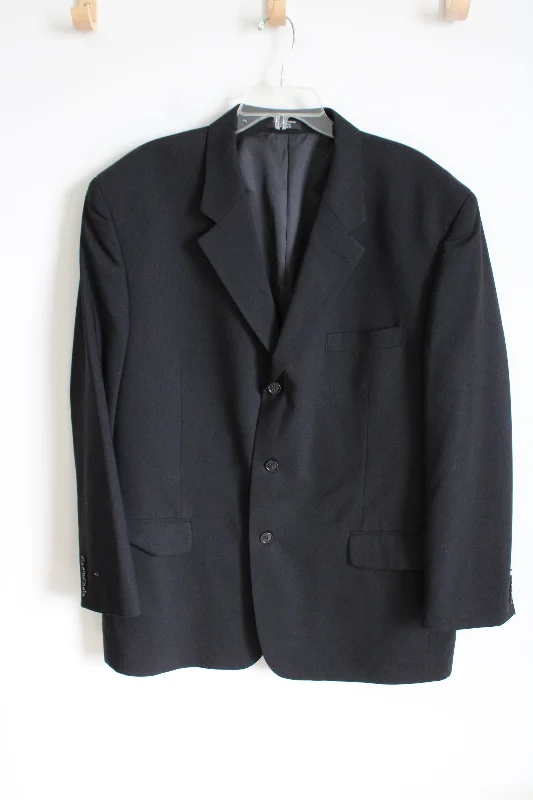 Paulo Solari Athletic Fit Black Blazer | 48R New Women's Blazer