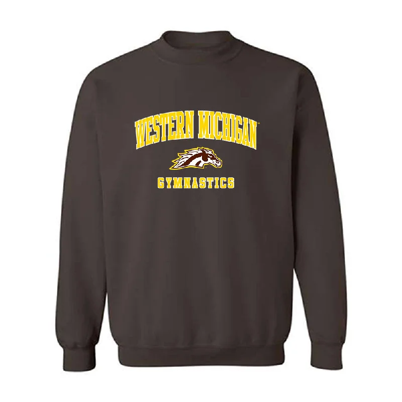 Western Michigan - NCAA Women's Gymnastics : Julie Korfhage - Classic Shersey Crewneck Sweatshirt Hoodie with Cuffed Sleeves Snug Secure Western Michigan - NCAA Women's Gymnastics : Julie Korfhage - Classic Shersey Crewneck Sweatshirt Hoodie with Cuffed Sleeves Snug Secure
